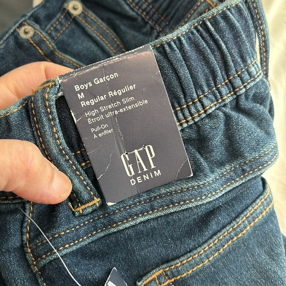 NWT gap stretch jeans boys M - Picture 4 of 6